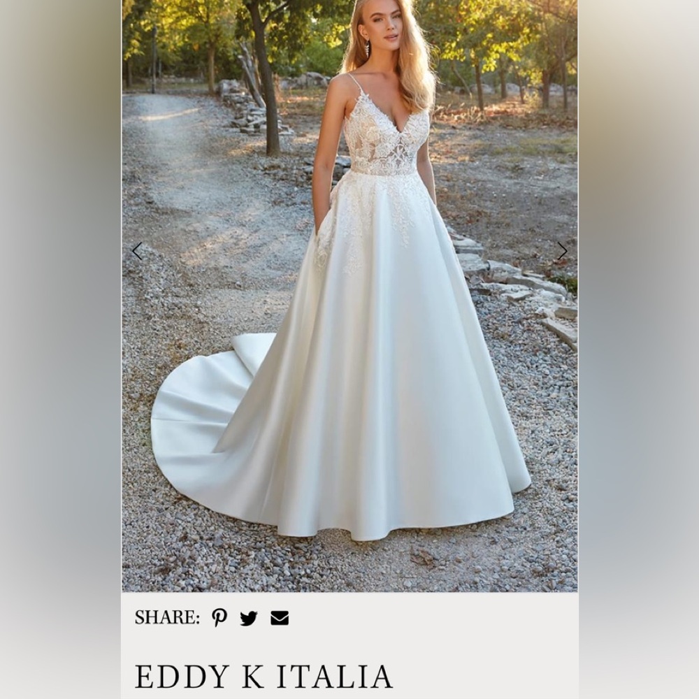 Eddy K Wedding dress from the Italia 2022 collection